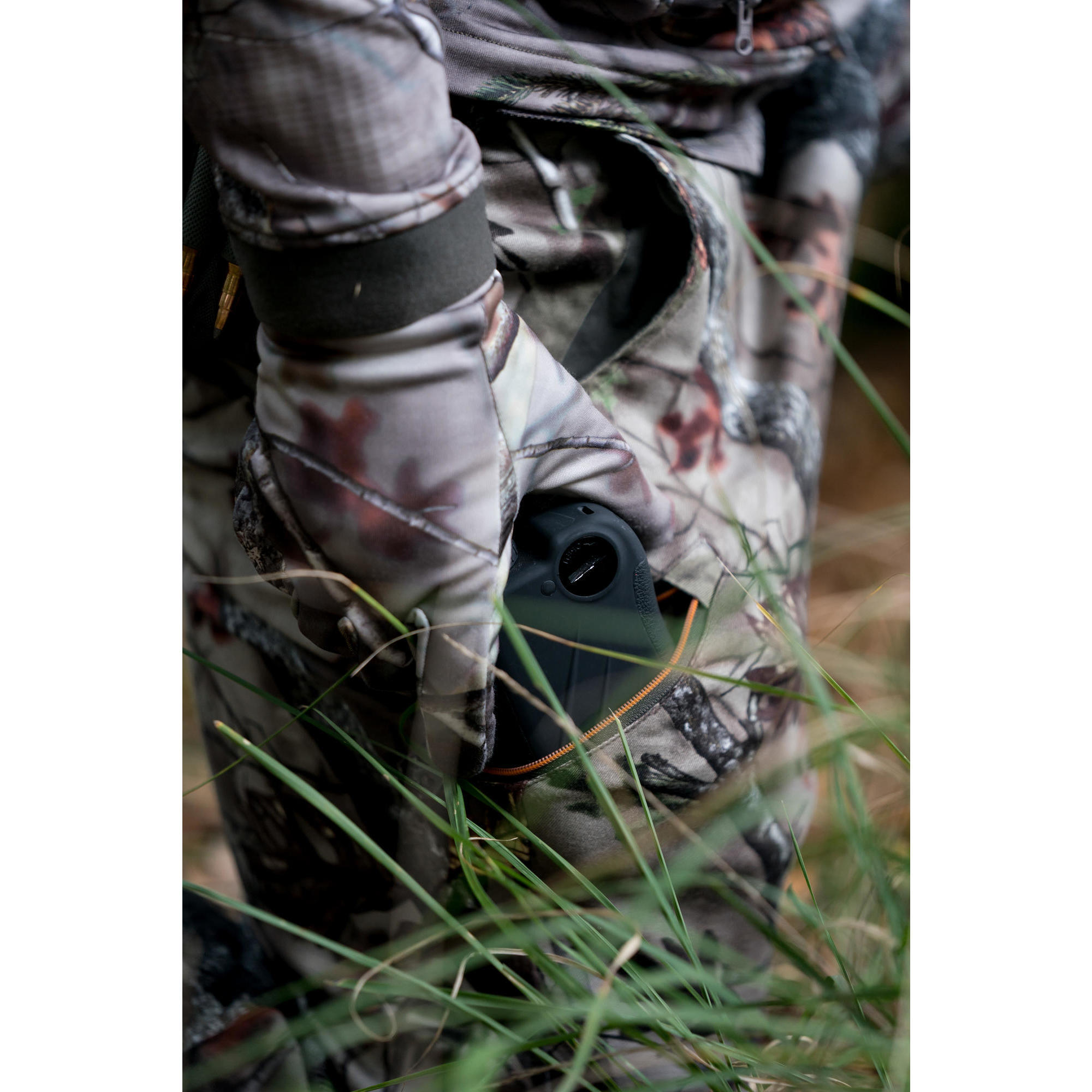 500 Silent Breathable Stretch CAMOUFLAGE FOREST hunting pants