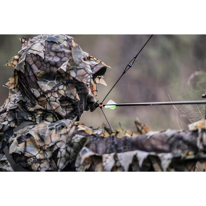 Tour de Cou chasse Respirant 500 CAMOUFLAGE FURTIV