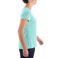 Women’s NH500 Country Walking T-shirt - Turquoise