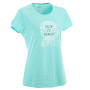 Women's T shirt NH500 - Turquoise