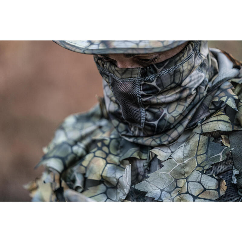 Tour de Cou chasse Respirant 500 CAMOUFLAGE FURTIV