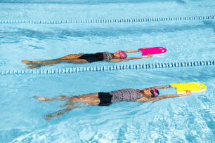 beginner swimmer beginner swimmer