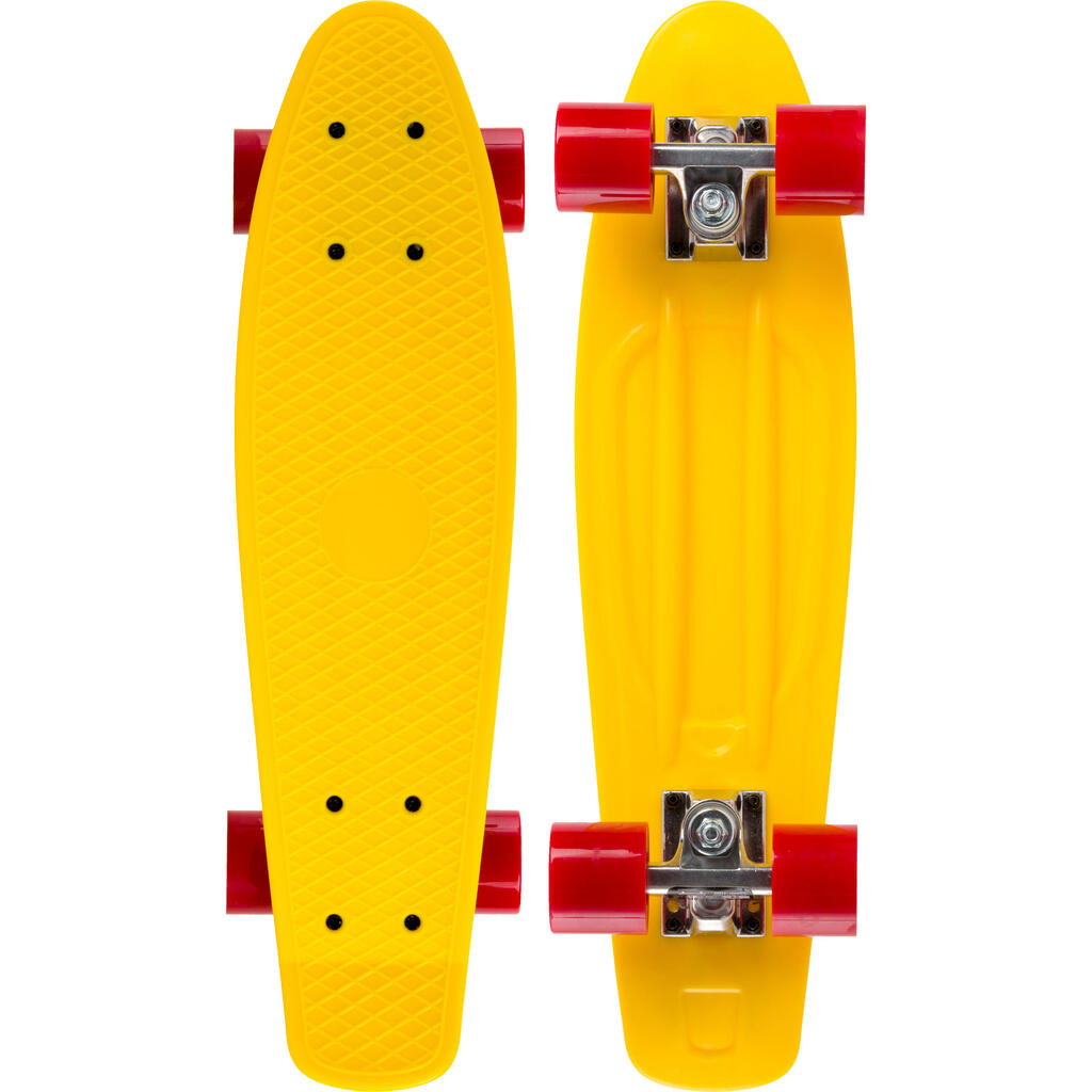 Kids' Mini Plastic Skateboard - Yellow