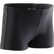 Traje de baño bebé bóxer gris oscuro