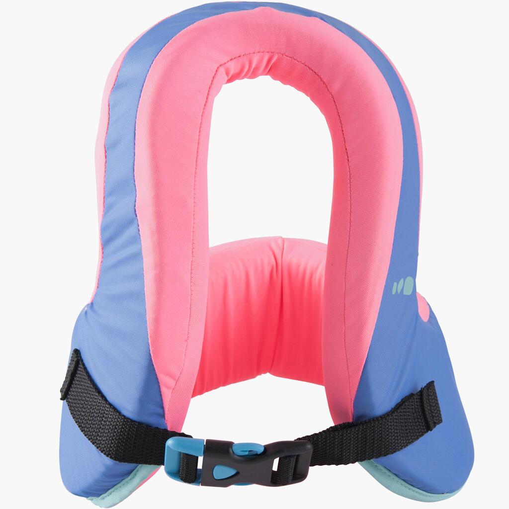 Plaukimo liemenė „Swimvest+“, mėlyna, žalia, skirta 25-35 kg vaikams 