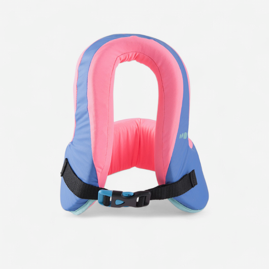 Gilet de natation swimvest+ rose bleu