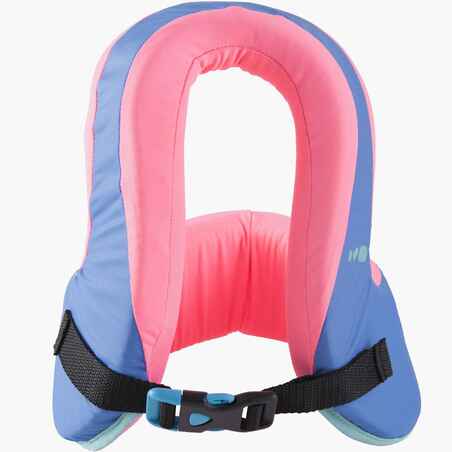 Prsluk za plivanje Swimvest+ 25 - 35 kg - plavo-ružičasti