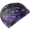 SILICONE PRINT SWIM CAP - WING VIOLET