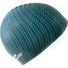 SILICONE PRINT SWIM CAP - TEC BLUE