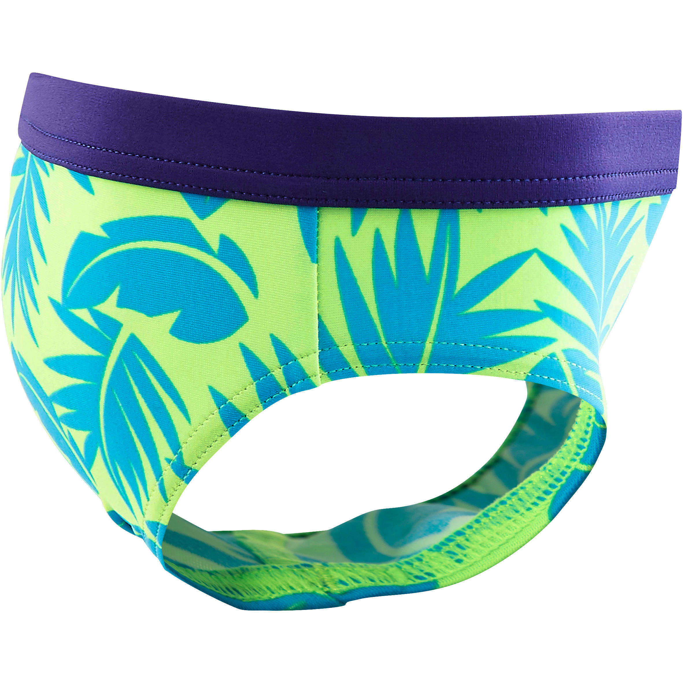 Captain Baby Swim Briefs All Palm Green 3/3