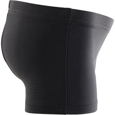 Vestido De Bano Tipo Boxer Bebe Gris Oscuro Vestido De Bano Tipo Boxer Bebe Gris Oscuro