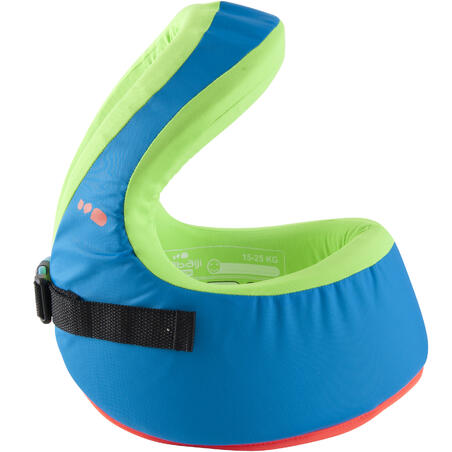 Жилет для плавання SWIMVEST+ для дітей вагою 15-25 кг - Синій/Зелений