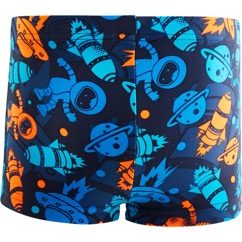 Maillot de bain bébé garçon boxer titou all astro bleu