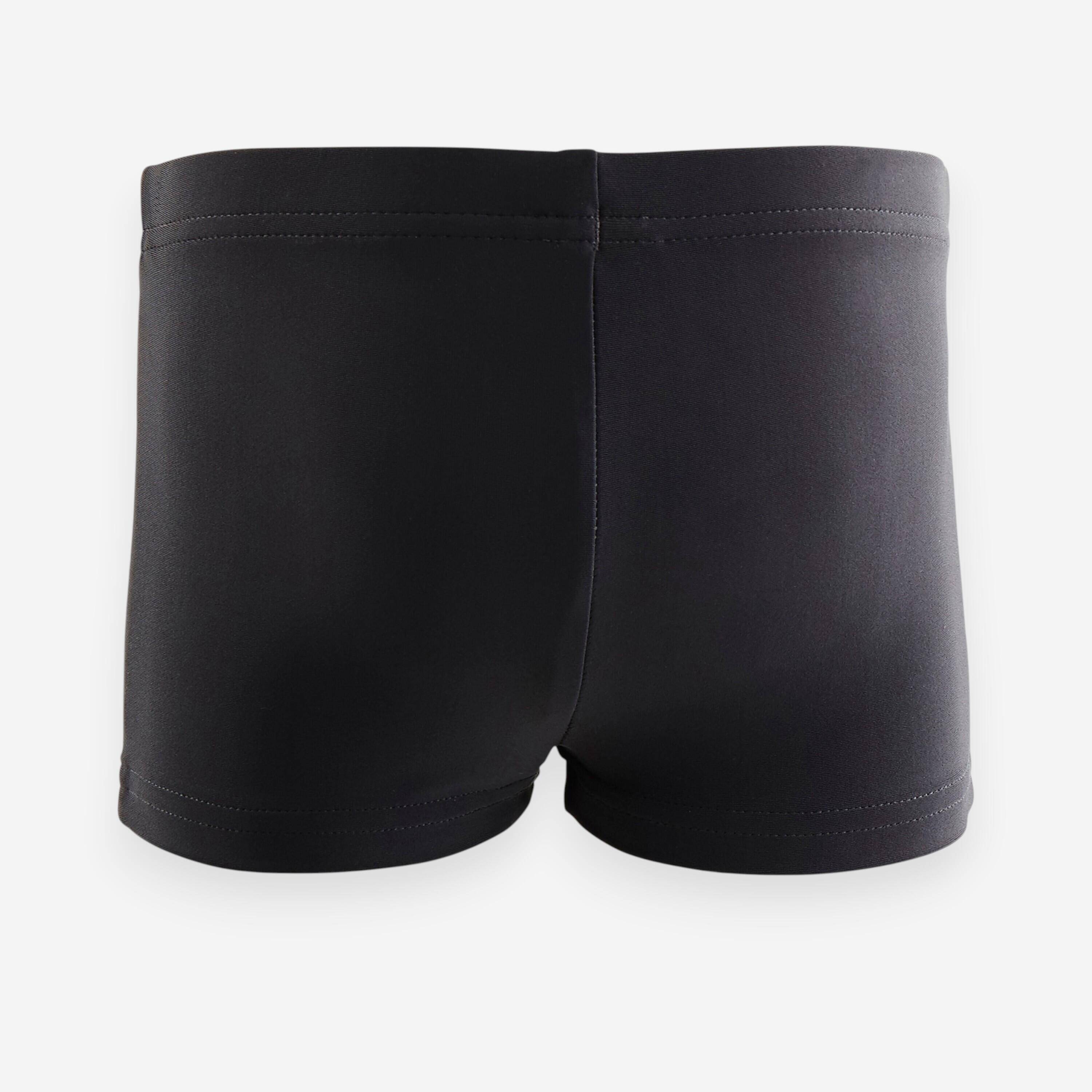 Baby boxer swimsuit dark grey -  2