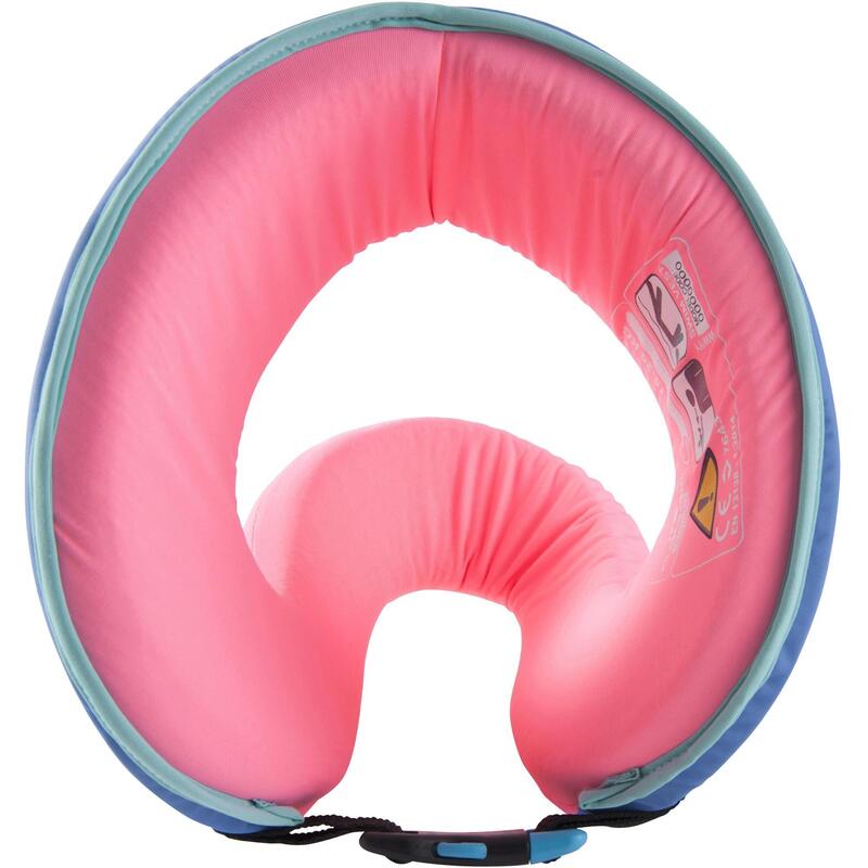 Colete de Natação SWIMVEST+ Azul-rosa - 25-35 kg