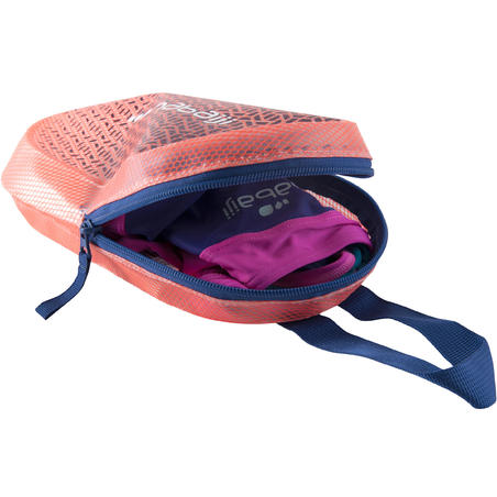 POCHETTE NATATION IMPERMéABLE 3L PRINT CORAIL BLEU