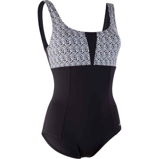 
      Karol One-Piece Women's Aquafitness Swimsuit - Ness Black/White
  