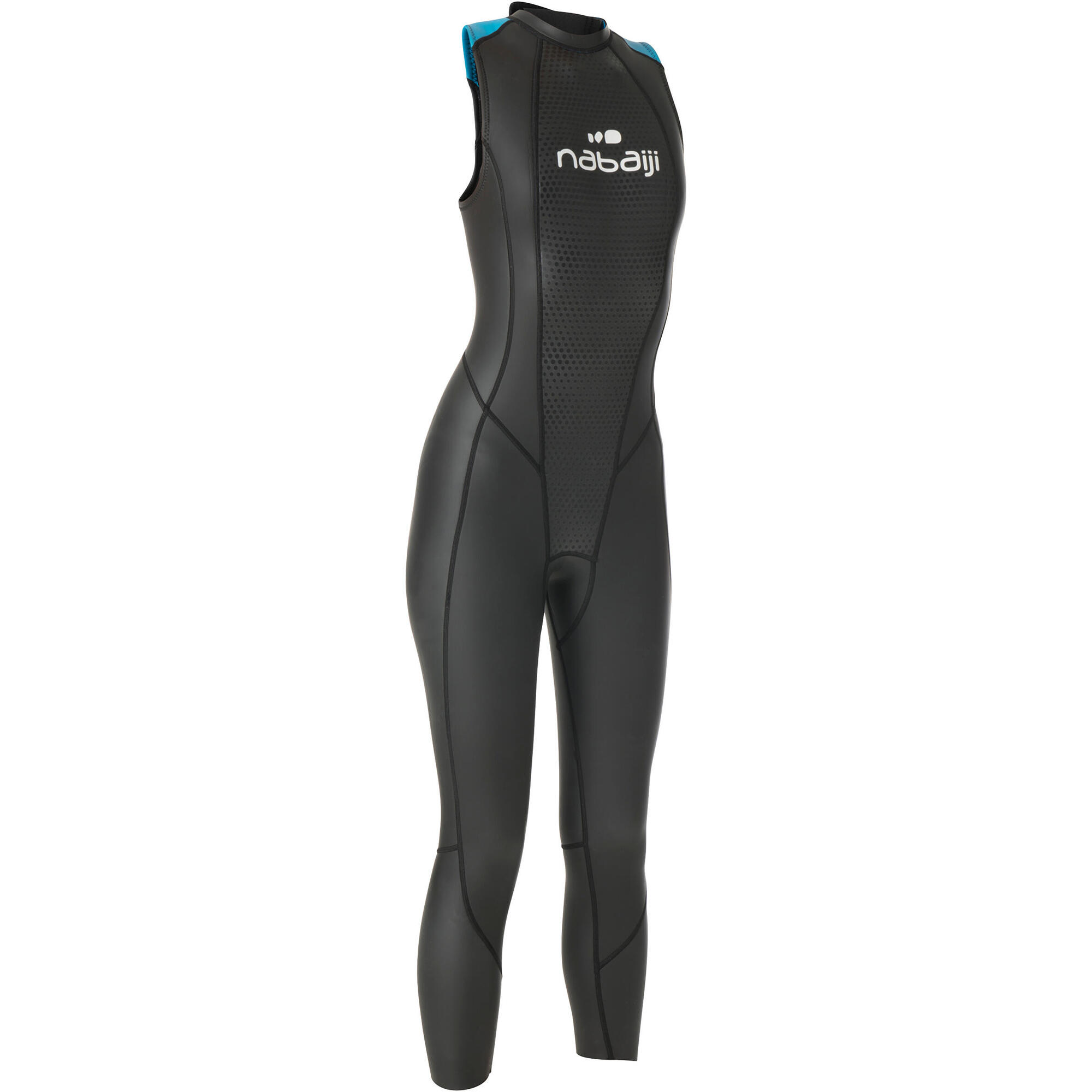 WOMEN'S OPENWATER SWIMMING SLEEVELESS NEOPRENE WETSUIT OWS 500 2/2 mm