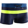 Badehose Boxer 550 Pool H Navy Yellow Herren