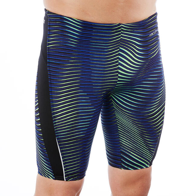 Men Swimming jammer shorts All green