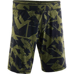 MAILLOT DE BAIN NATATION HOMME SWIMSHORT 100 LONG ALL DRY KAKI