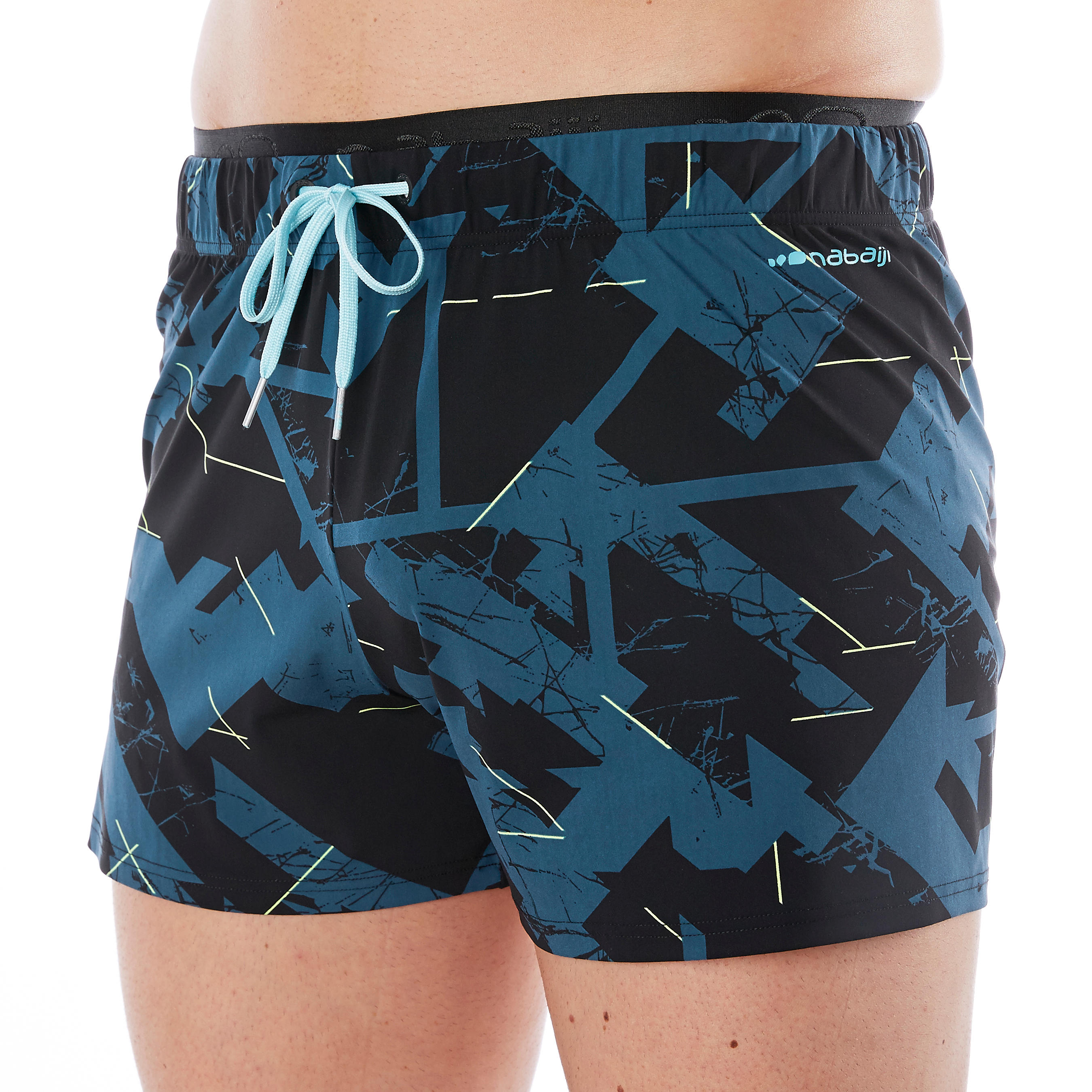 Men's Swimming Short Swim Shorts 100 - Blue 6/7