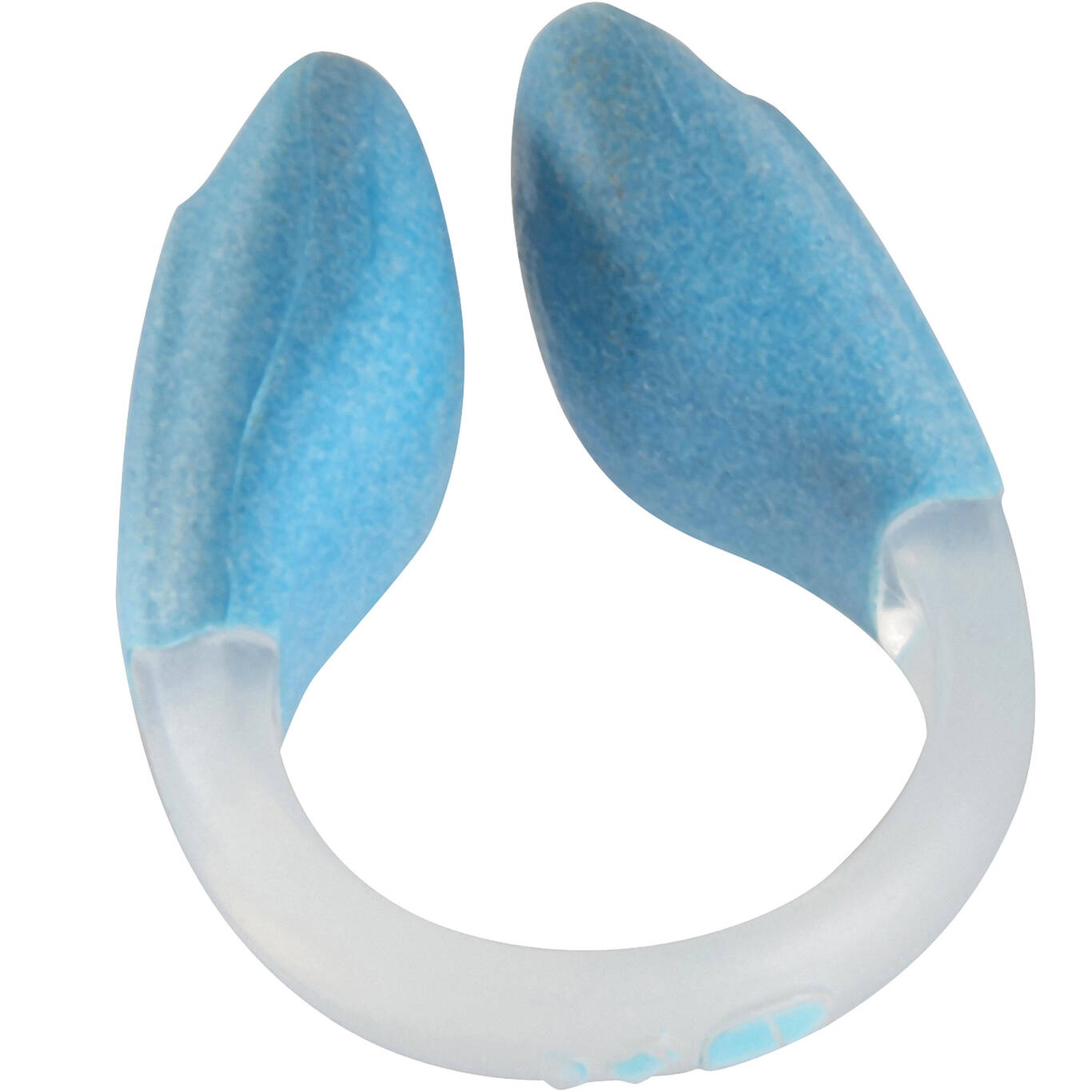 FLOATING SWIMMING NOSE CLIP CYAN BLUE Decathlon