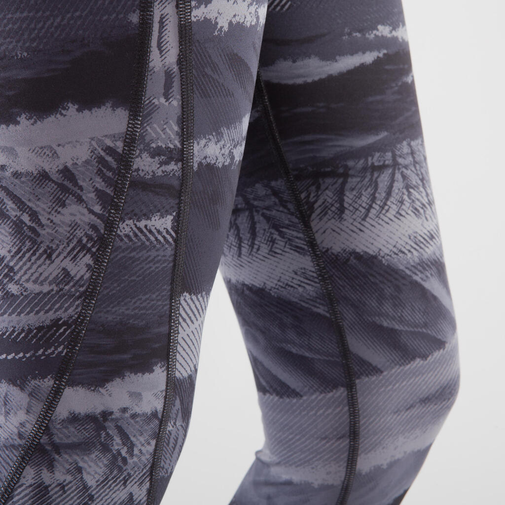 Leggings Yoga+ 920 wendbar Damen khaki