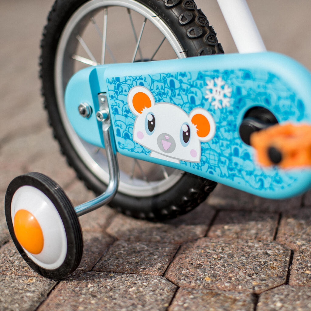 14-palcový bicykel pre deti od 3 do 5 rokov 100 Arctic