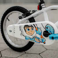 16 Inch KIDS BIKE INUIT 100 4-6 YEARS OLD - White