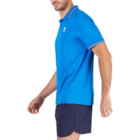 Dry 500 Tennis Polo Shirt - Blue/Red