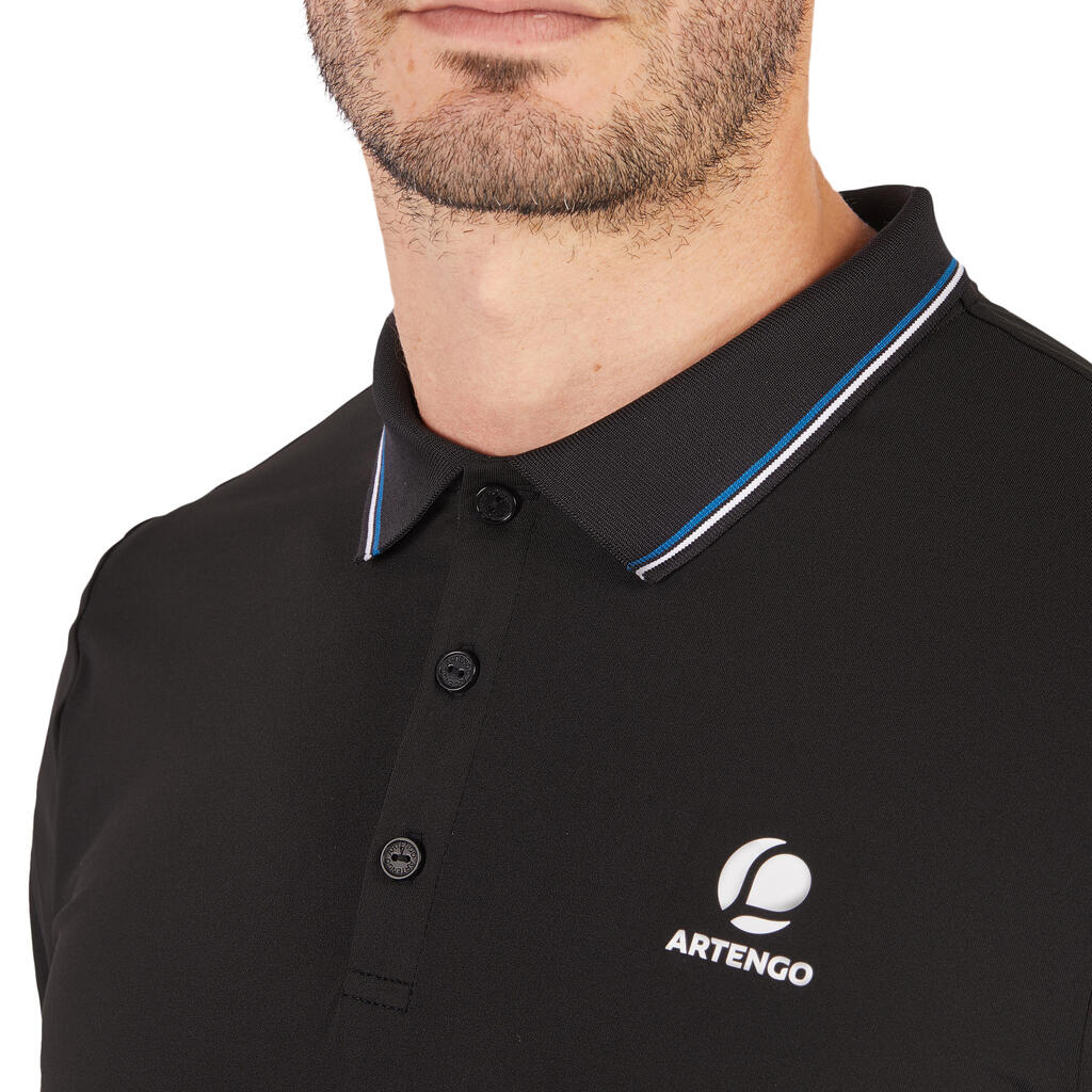 Dry 500 Tennis Polo Shirt - Black