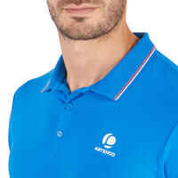 Dry 500 Tennis Polo Shirt - Blue/Red