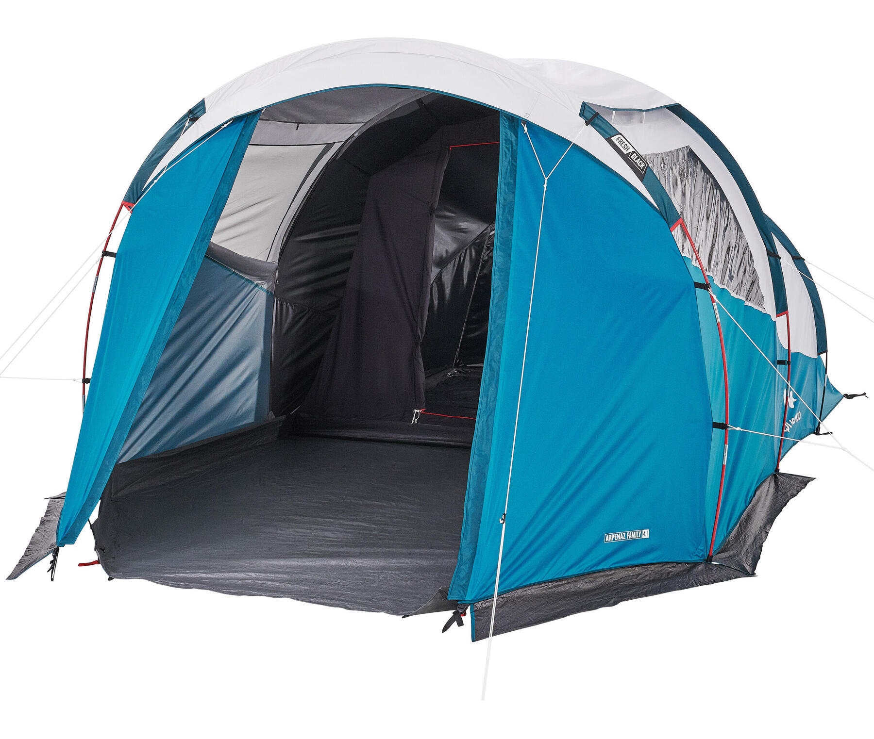 Tenda campeggio 4 posti T4 XL della Quechua come nuova.