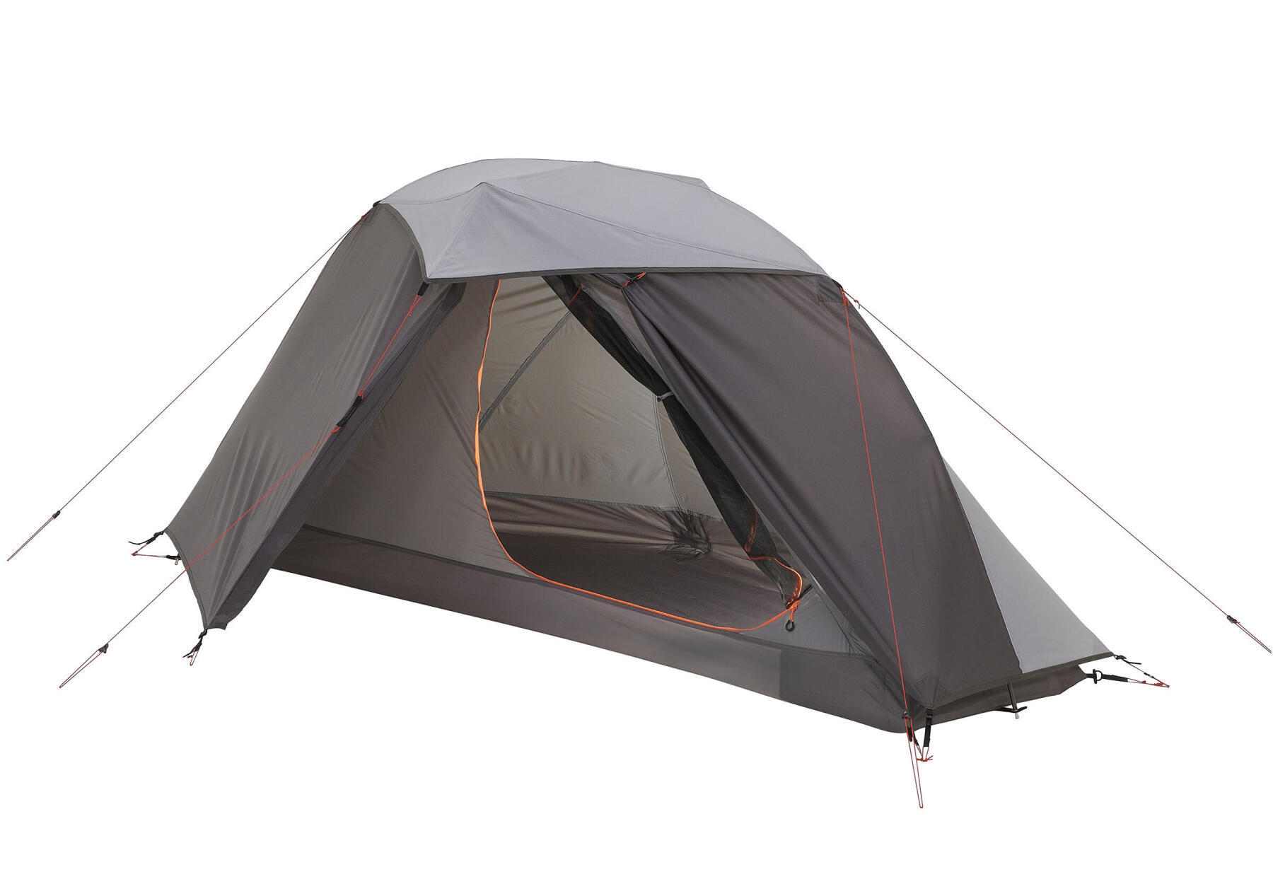 TENT WITH POLES TREK900 ULTRALIGHT 1 PERSON FORCLAZ