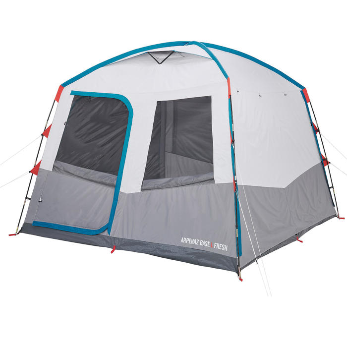 Habitáculo de camping Arpenaz base L Fresh 10 personas Quechua Decathlon