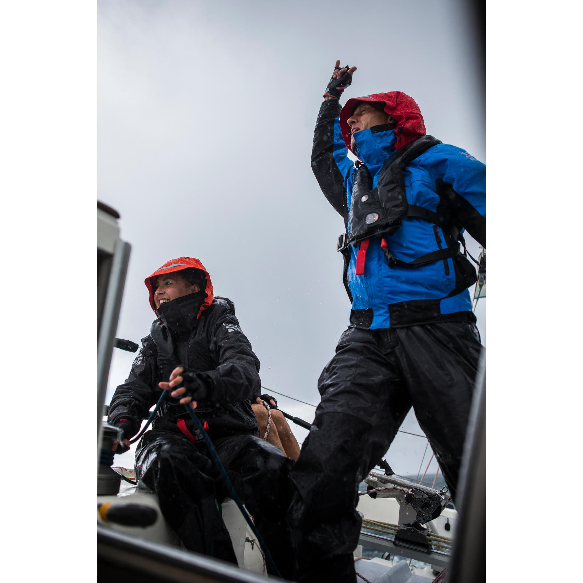 Комбинезон для парусного спорта водонепроницаемый для мужчин Race 500 TRIBORD