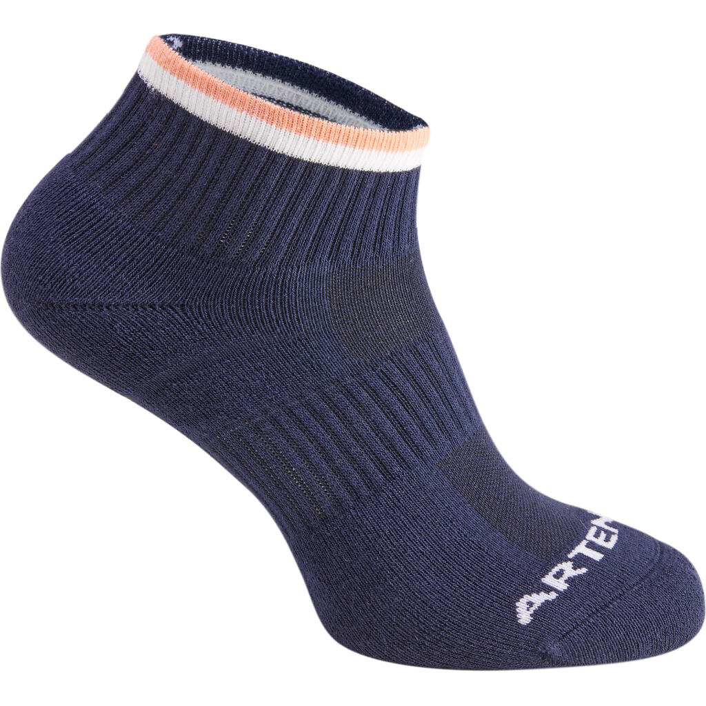 Tennissocken Mid 3er-Pack - RS 500 weiss/glänzend