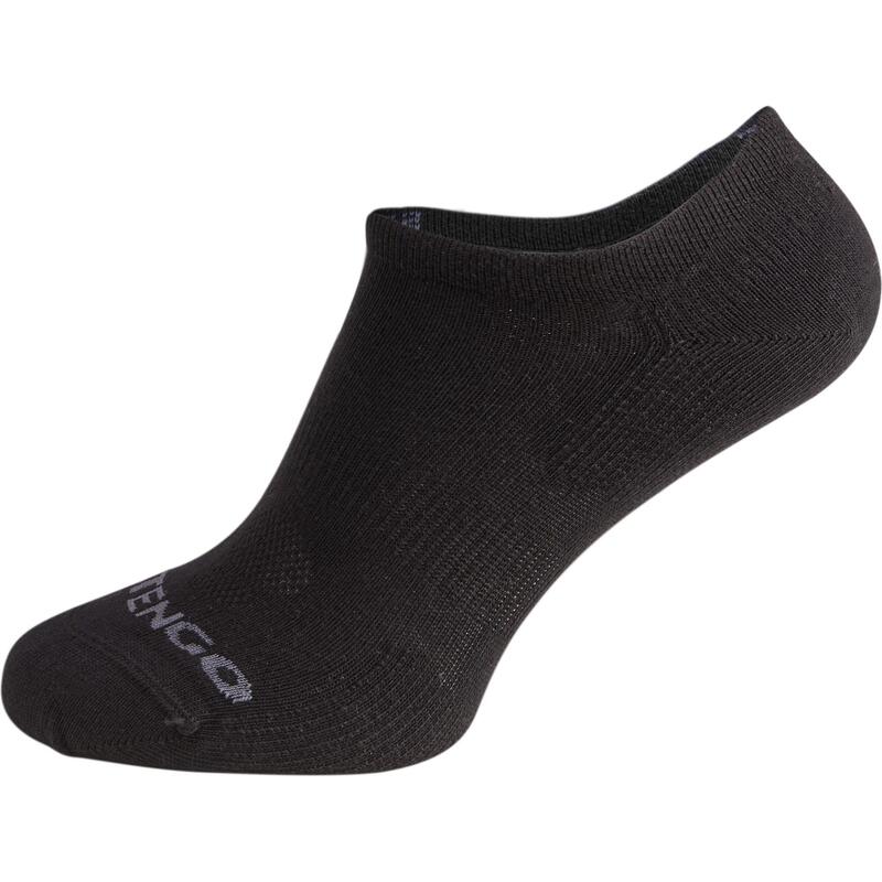 CHAUSSETTES DE SPORT BASSES ARTENGO RS 160 NOIRES LOT DE 3