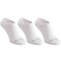 RS160 Low Sports Socks Tri-Pack - White