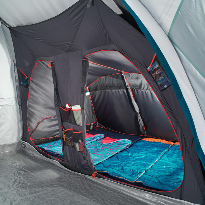 Quechua Tente de camping gonflable AIR SECONDS 8.4 FRESH&BLACK 8