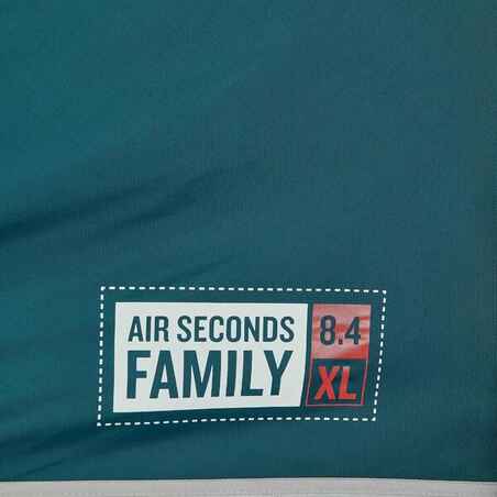 Familienzelt aufblasbar Air Seconds 8.4 F & B für 8 Personen in 4 Kabinen 
