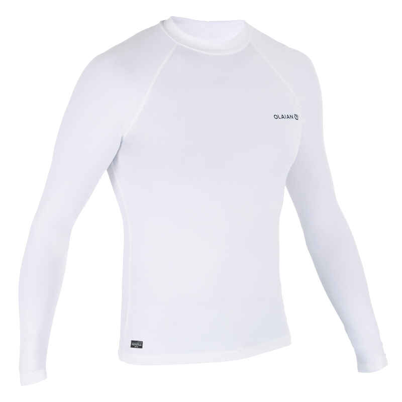 https://contents.mediadecathlon.com/p1296633/k$6ad4915aa44ee601268a2ba8ba1172ce/100-men-s-long-sleeve-uv-protection-surfing-top-t-shirt-white.jpg?format=auto&quality=40&f=800x800