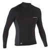 500 Men's Long Sleeve UV Protection Surfing Top T-Shirt - Black grey