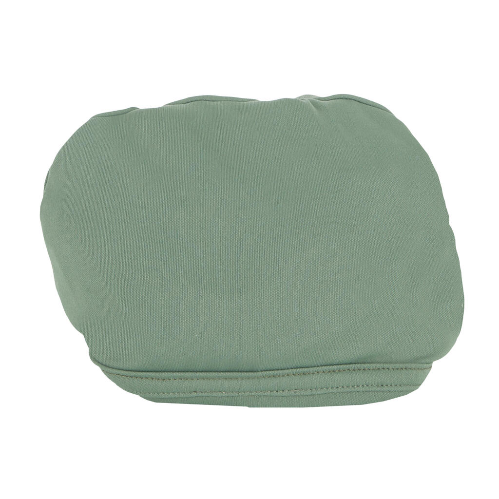 Dámske tričko do vody s ochranou proti UV s krátkymi rukávmi sivo-zelené