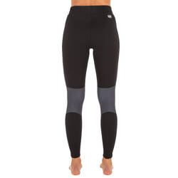 900 women’s anti-UV neoprene black surfing leggings