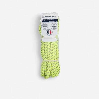 Leine schwimmfähig 8 mm × 10 m gelb/grau