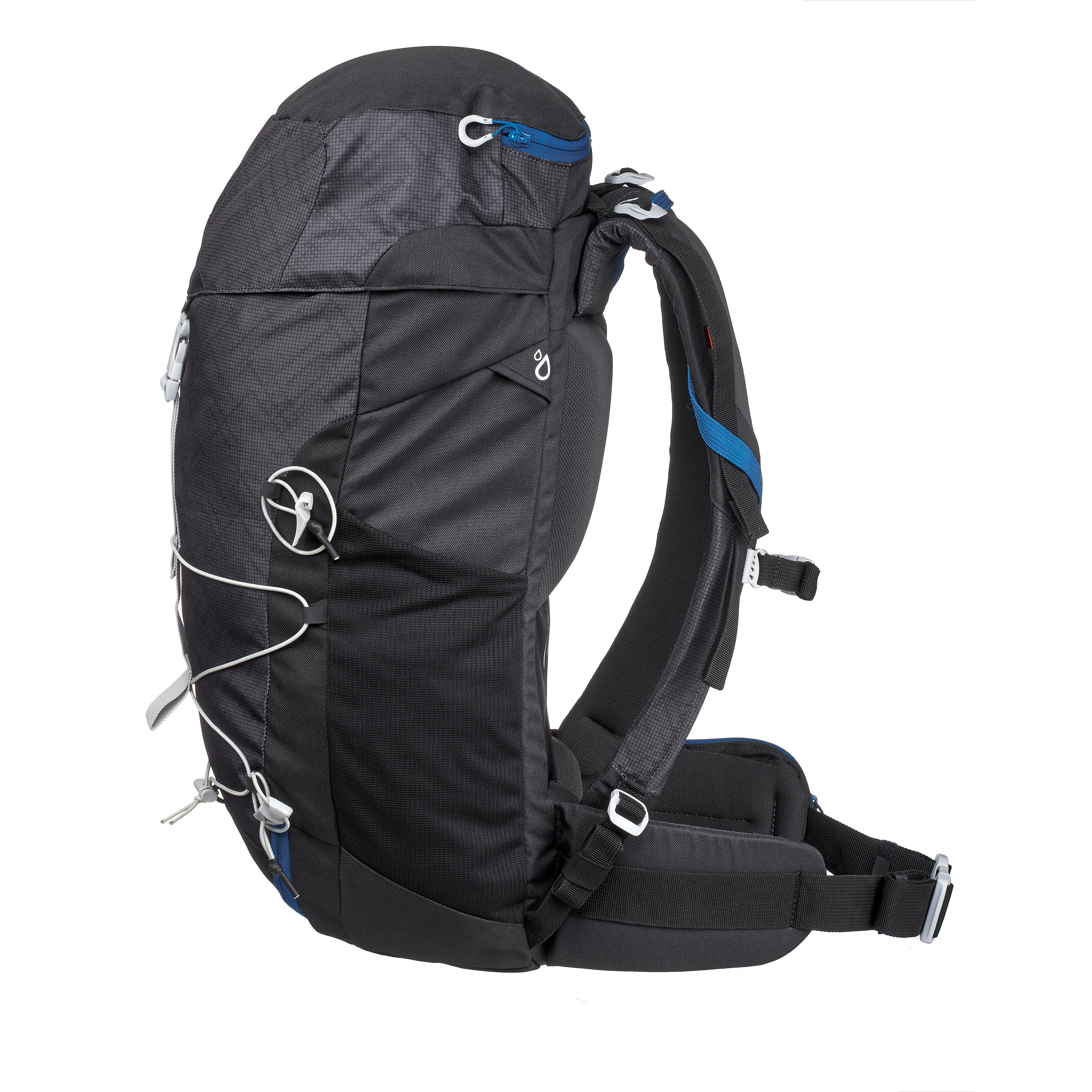 Maleta de montaña y trekking, Quechua, 30 Litros, Mujer, Gris - Decathlon