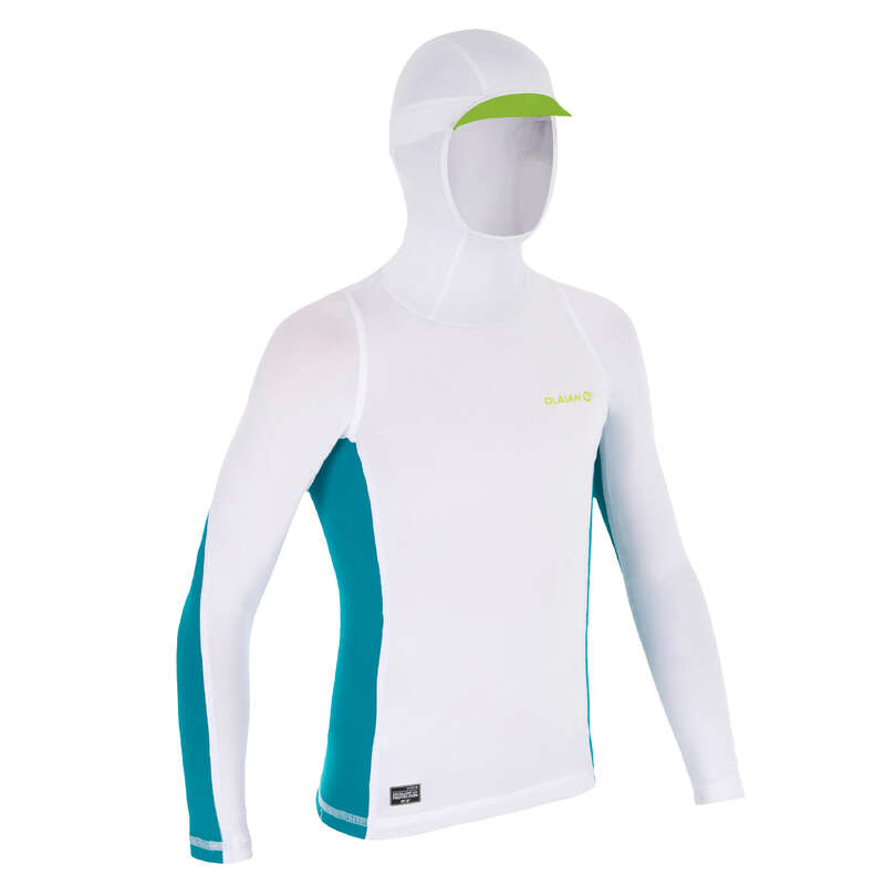 JUNIOR SOLAR PROTECTION WEAR - UVTOP500H JR Top WHT OLAIAN