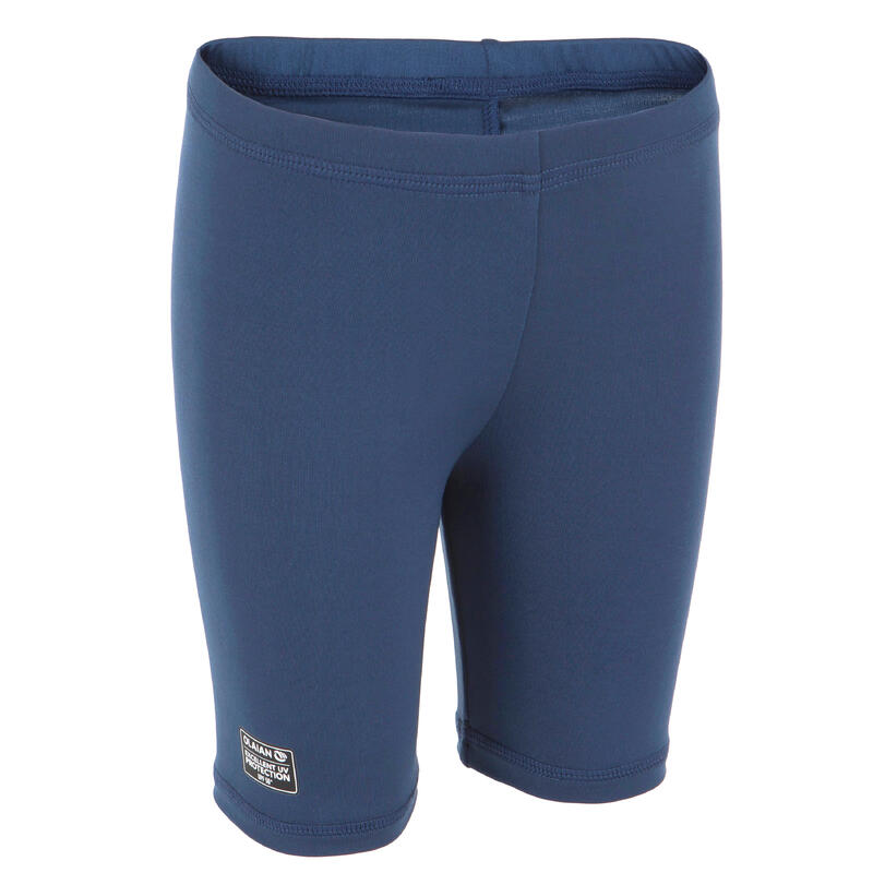 3/4-Hose Leggings mit UV-Schutz Surfen 100 Baby blau/grau